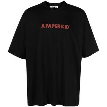 Abbigliamento Uomo T-shirt maniche corte A Paper Kid T-SHIRT Nero