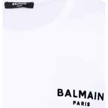 Abbigliamento Donna T-shirt maniche corte Balmain Paris T-shirt Bianco