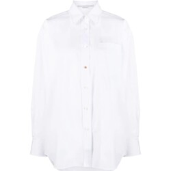 Abbigliamento Donna Camicie Stella Mc Cartney ICONIC OVERSIZED SHIRT Bianco