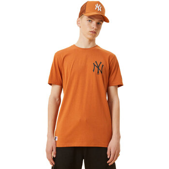 Abbigliamento Uomo T-shirt maniche corte New-Era MLB LEFT CHEST Giallo