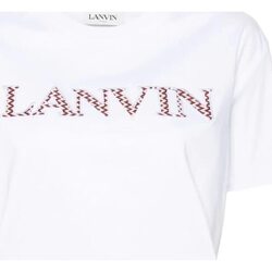Abbigliamento Donna T-shirt maniche corte Lanvin T-SHIRT RICAMATA Bianco