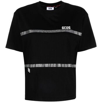 Abbigliamento Donna T-shirt maniche corte Gcds BLING T-SHIRT Nero