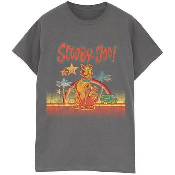 Abbigliamento Donna T-shirts a maniche lunghe Scooby Doo Palm Trees Multicolore