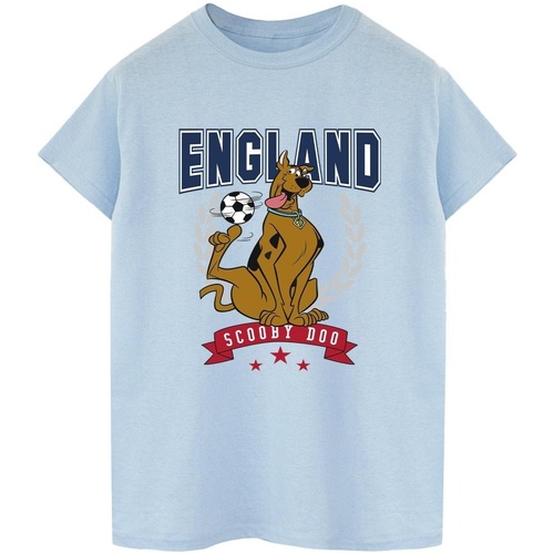 Abbigliamento Donna T-shirts a maniche lunghe Scooby Doo BI43588 Blu