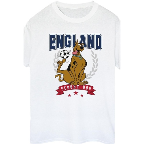Abbigliamento Donna T-shirts a maniche lunghe Scooby Doo BI43588 Bianco
