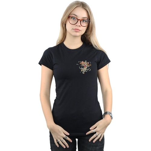 Abbigliamento Donna T-shirts a maniche lunghe Dessins Animés Frankenstein Jerry Nero