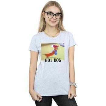 Image of T-shirts a maniche lunghe Dessins Animés Hot Dog