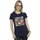 Abbigliamento Donna T-shirts a maniche lunghe Dessins Animés Grid Squares Blu