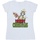 Abbigliamento Donna T-shirts a maniche lunghe Dessins Animés Merry Christmas Baubles Bianco