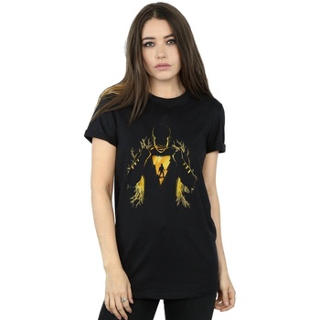 Image of T-shirts a maniche lunghe Dc Comics Shazam Lightning Silhouette