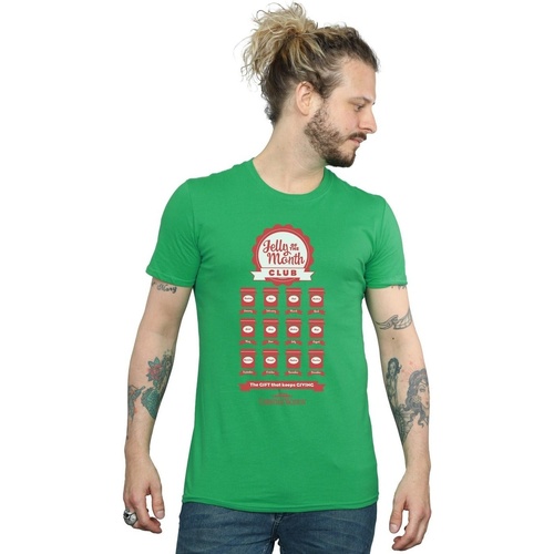 Abbigliamento Uomo T-shirts a maniche lunghe National Lampoon´s Christmas Va Jelly Club Verde