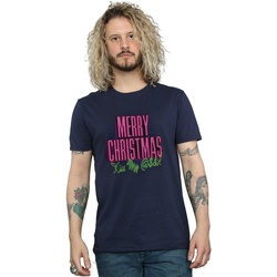 Abbigliamento Uomo T-shirts a maniche lunghe National Lampoon´s Christmas Va Kiss My Ass Blu