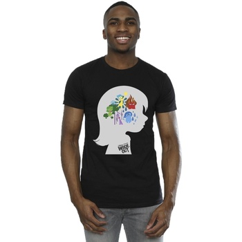 Image of T-shirts a maniche lunghe Disney Inside Out Head Silhouette