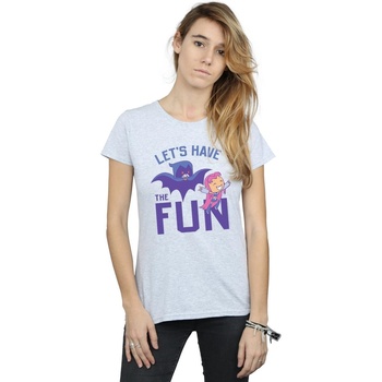 Abbigliamento Donna T-shirts a maniche lunghe Dc Comics Teen Titans Go Let's Have The Fun Grigio