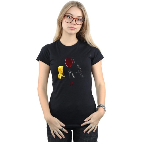 Abbigliamento Donna T-shirts a maniche lunghe It Georgie Balloon Nero