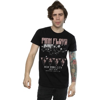 Abbigliamento Uomo T-shirts a maniche lunghe Pink Floyd New York City Wooster Hall Nero
