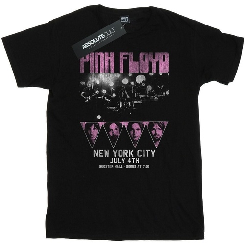 Abbigliamento Uomo T-shirts a maniche lunghe Pink Floyd Tour NYC Nero