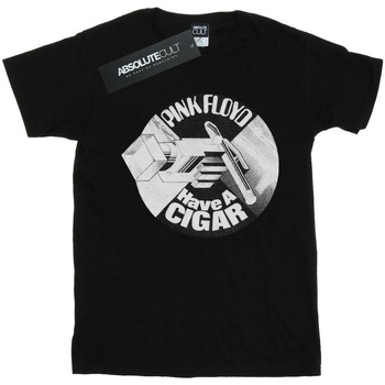 Abbigliamento Uomo T-shirts a maniche lunghe Pink Floyd Have A Cigar Nero