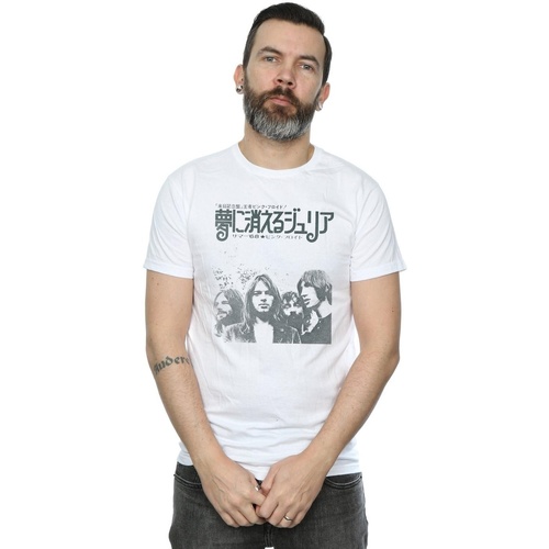 Abbigliamento Uomo T-shirts a maniche lunghe Pink Floyd Julia Dream Summer 86 Bianco
