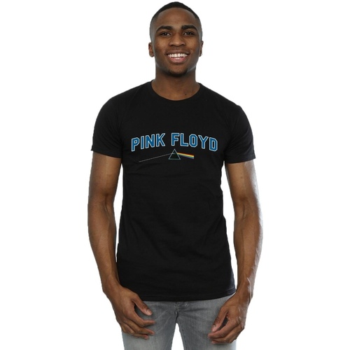 Abbigliamento Uomo T-shirts a maniche lunghe Pink Floyd College Prism Nero