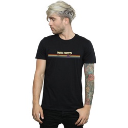 Abbigliamento Uomo T-shirts a maniche lunghe Pink Floyd Prism Retro Stripes Nero