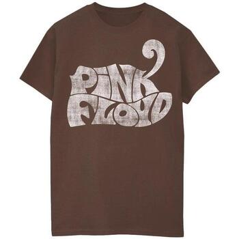 Abbigliamento Uomo T-shirts a maniche lunghe Pink Floyd Logo 70s Multicolore