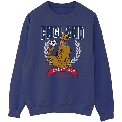 Abbigliamento Uomo Felpe Scooby Doo England Football Blu