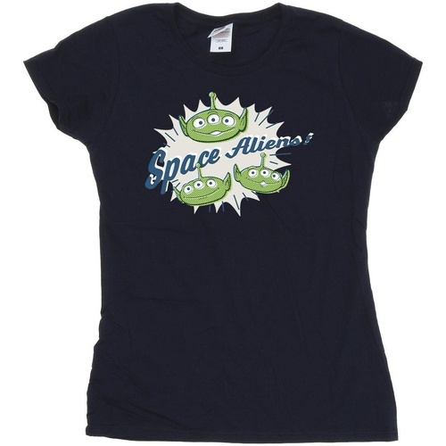 Abbigliamento Donna T-shirts a maniche lunghe Disney Toy Story Aliens Blu