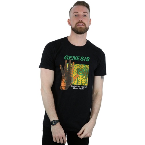 Abbigliamento Uomo T-shirts a maniche lunghe Genesis Invisible Touch Tour Nero
