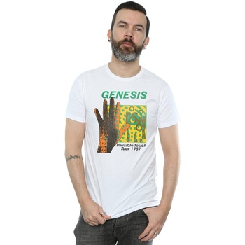 Abbigliamento Uomo T-shirts a maniche lunghe Genesis Invisible Touch Tour Bianco