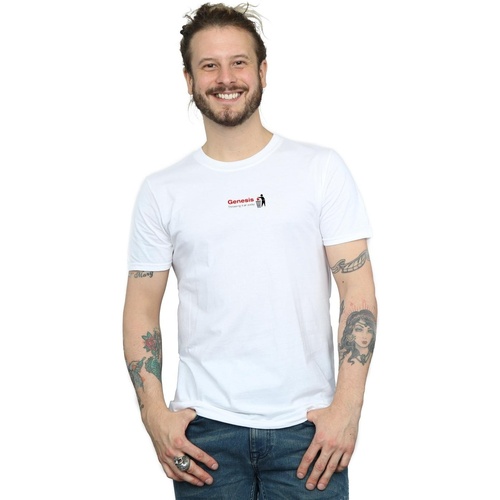 Abbigliamento Uomo T-shirts a maniche lunghe Genesis Throwing It All Away Bianco