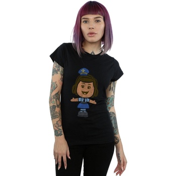 Abbigliamento Donna T-shirts a maniche lunghe Disney Toy Story 4 Classic Giggle McDimples Nero