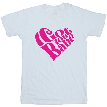 Abbigliamento Uomo T-shirts a maniche lunghe Sonny & Cher I Got You Babe Bianco