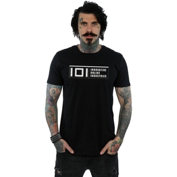 Abbigliamento Uomo T-shirts a maniche lunghe Ready Player One IOI Logo Nero