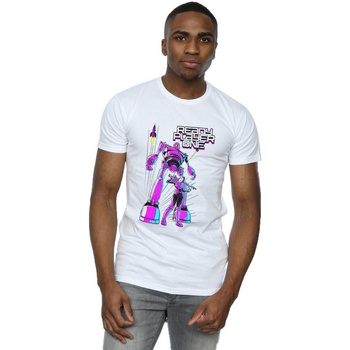 Abbigliamento Uomo T-shirts a maniche lunghe Ready Player One Iron Giant And Art3mis Bianco