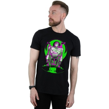 Abbigliamento Uomo T-shirts a maniche lunghe Ready Player One Neon Iron Giant Nero