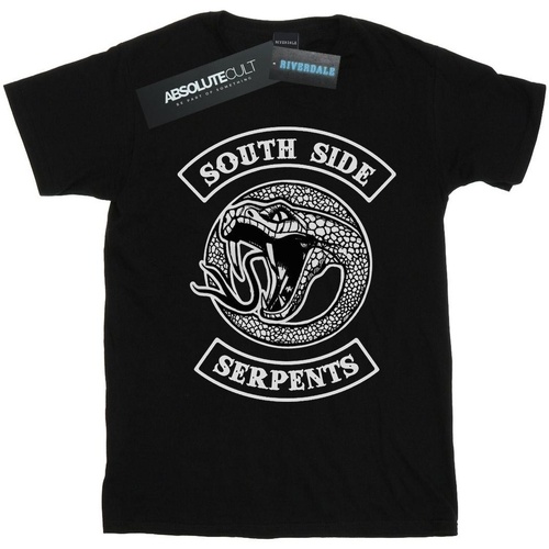 Abbigliamento Uomo T-shirts a maniche lunghe Riverdale Southside Serpents Monotone Nero