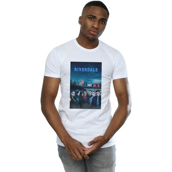 Abbigliamento Uomo T-shirts a maniche lunghe Riverdale  Bianco