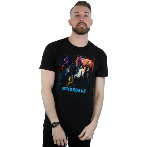 Abbigliamento Uomo T-shirts a maniche lunghe Riverdale Diner Booth Nero
