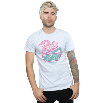 Abbigliamento Uomo T-shirts a maniche lunghe Riverdale Pops Logo Grigio