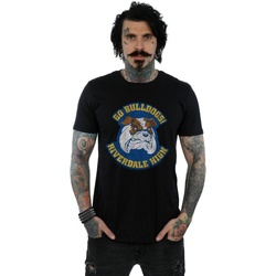 Abbigliamento Uomo T-shirts a maniche lunghe Riverdale High Bulldogs Nero