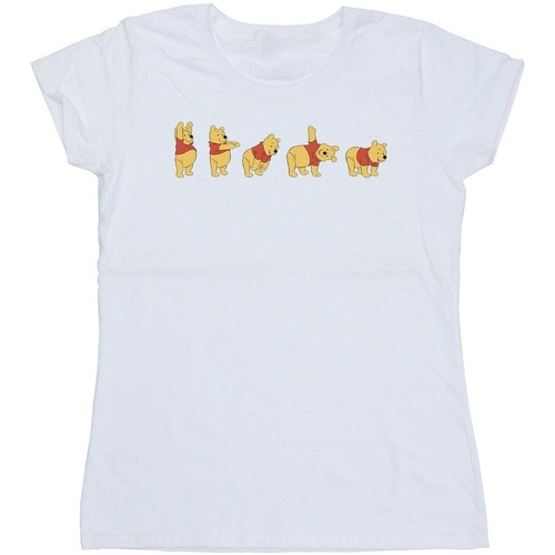 Abbigliamento Donna T-shirts a maniche lunghe Disney  Bianco