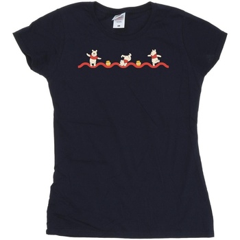 Abbigliamento Donna T-shirts a maniche lunghe Disney  Blu