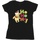 Abbigliamento Donna T-shirts a maniche lunghe Disney Winnie The Pooh Ho Ho Ho Scarf Nero