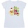 Abbigliamento Donna T-shirts a maniche lunghe Disney Winnie The Pooh Ho Ho Ho Scarf Bianco