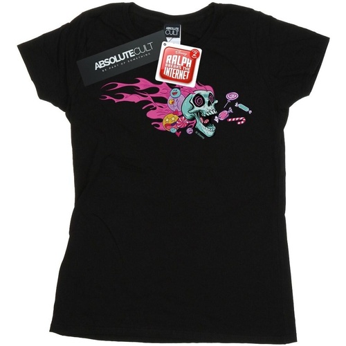 Abbigliamento Donna T-shirts a maniche lunghe Disney  Nero