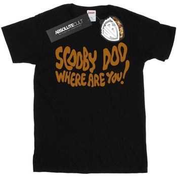 Abbigliamento Uomo T-shirts a maniche lunghe Scooby Doo Where Are You Spooky Nero