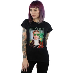 Abbigliamento Donna T-shirts a maniche lunghe The Wizard Of Oz No Place Checkerboard Nero
