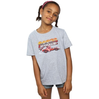 Abbigliamento Bambina T-shirts a maniche lunghe Disney Wreck It Ralph Slaughter Race Grigio