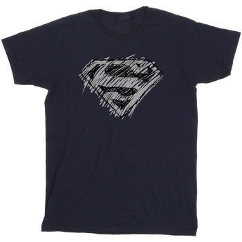 Abbigliamento Uomo T-shirts a maniche lunghe Dc Comics BI45370 Blu
